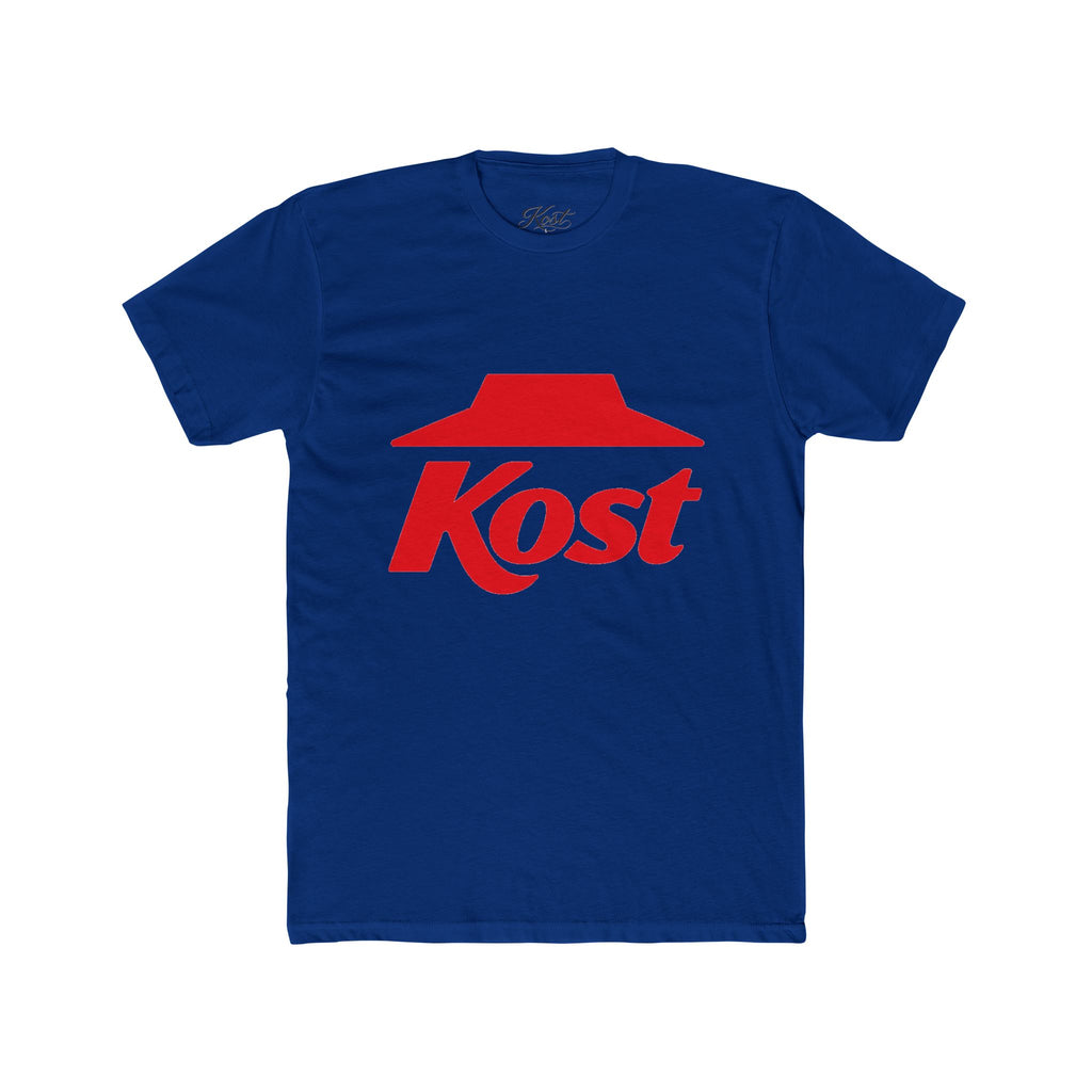 Kost Logo Tee — Retro Red Hat Graphic T-Shirt