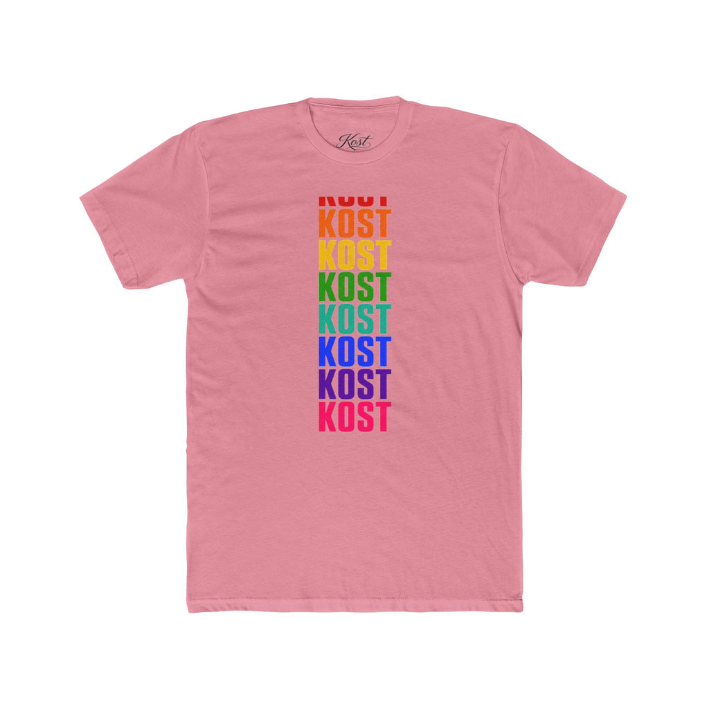 KOST Rainbow Vertical Text Tee