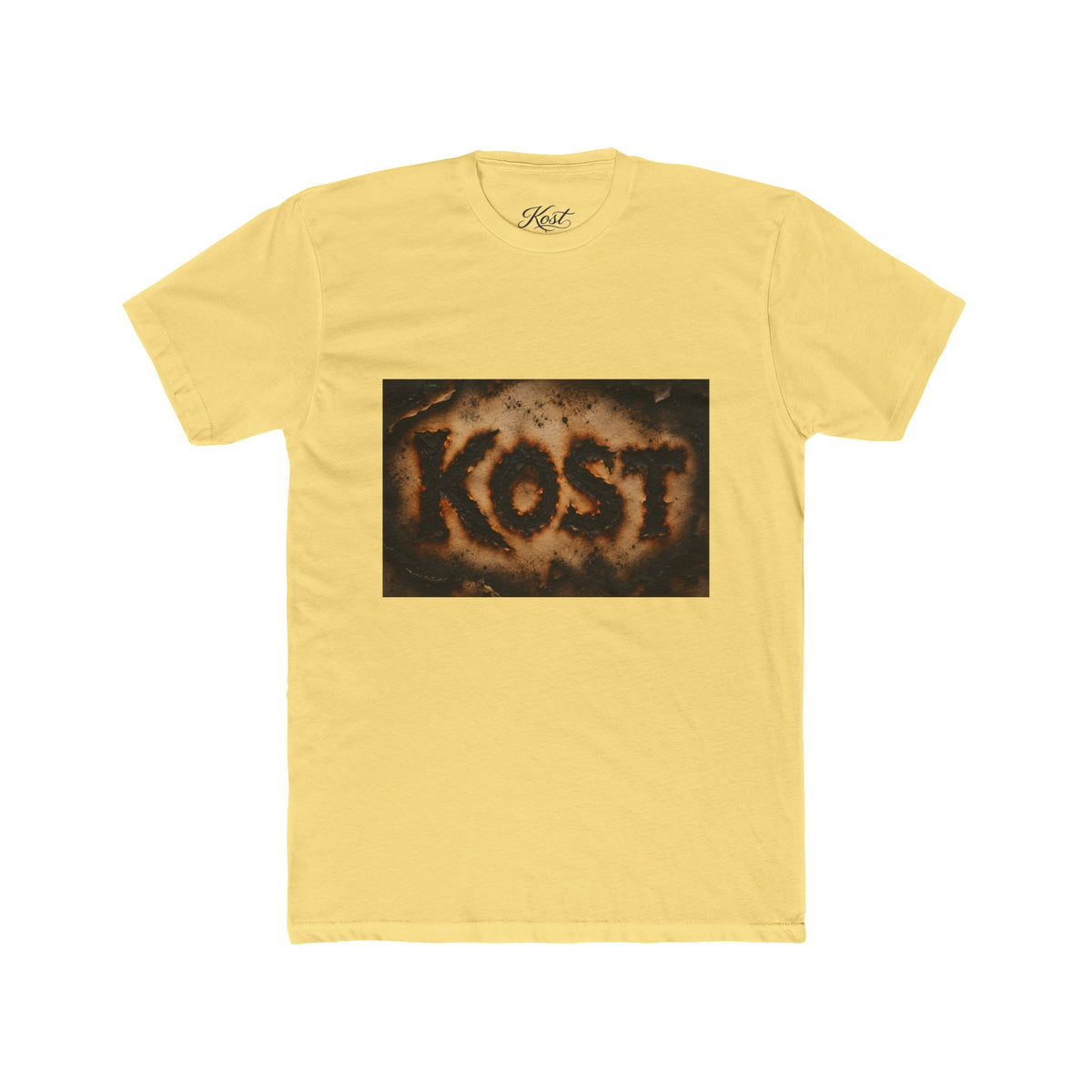 KOST Burnt Logo Tee — Vintage Grunge Graphic T-Shirt