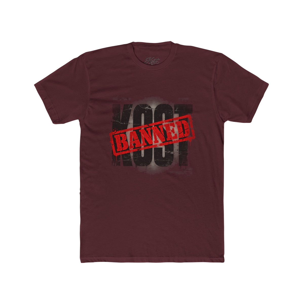 Banned Yoot Graphic Tee — Vintage Stamped Protest T-Shirt