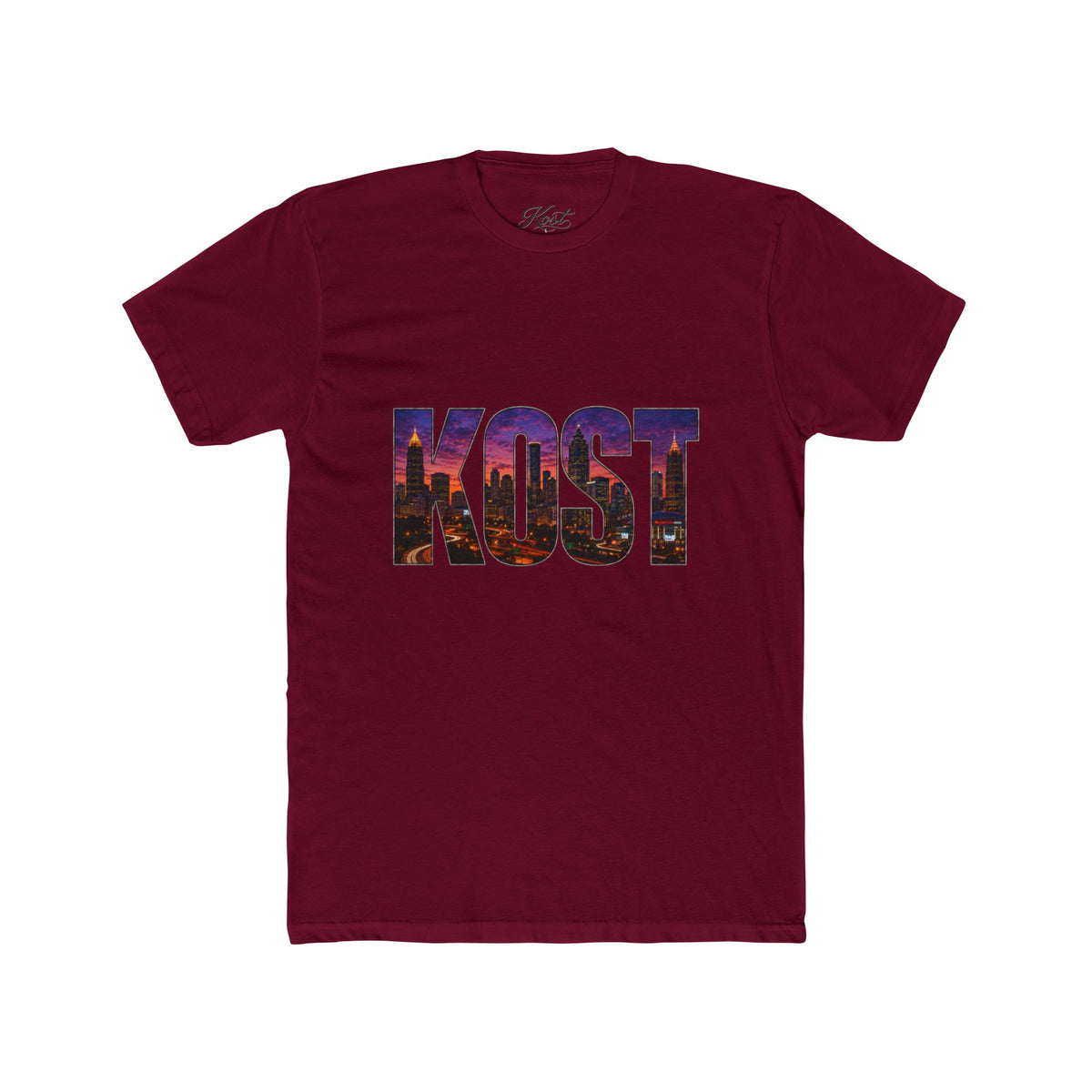 KOST Cityscape Graphic Tee — Urban Skyline Letters T-Shirt