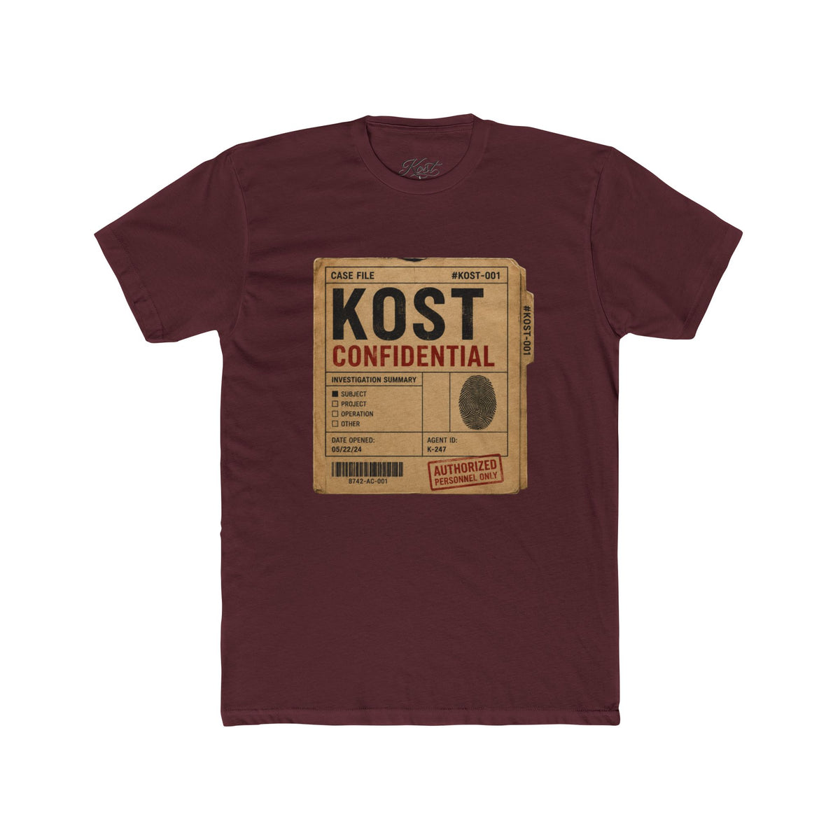 KOST Confidential Vintage Graphic T-Shirt