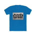 KOST Graphic T-Shirt – Distressed Black and White Streetwear Tee