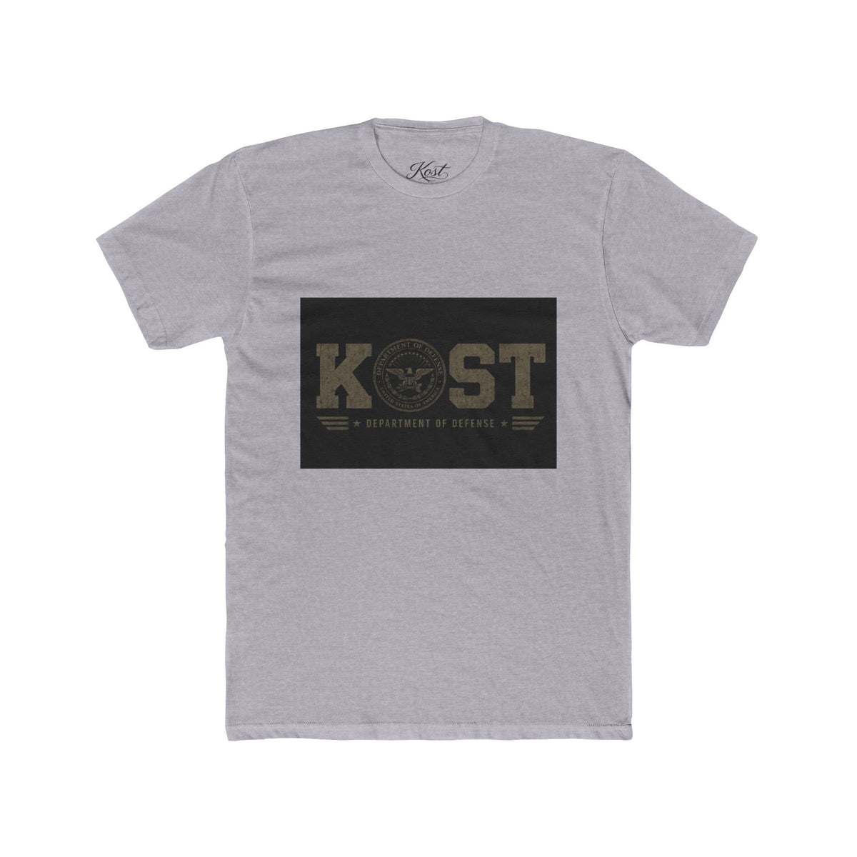 KOST Vintage Emblem Tee — Retro Military Logo T-Shirt