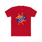 Kost Orange Splash Tee - Retro Logo Graphic T-Shirt