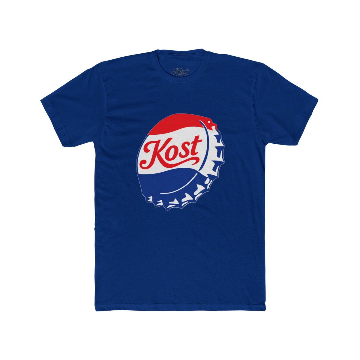 Retro 'Kost' Bottle Cap Tee - Vintage Soda Logo T-Shirt