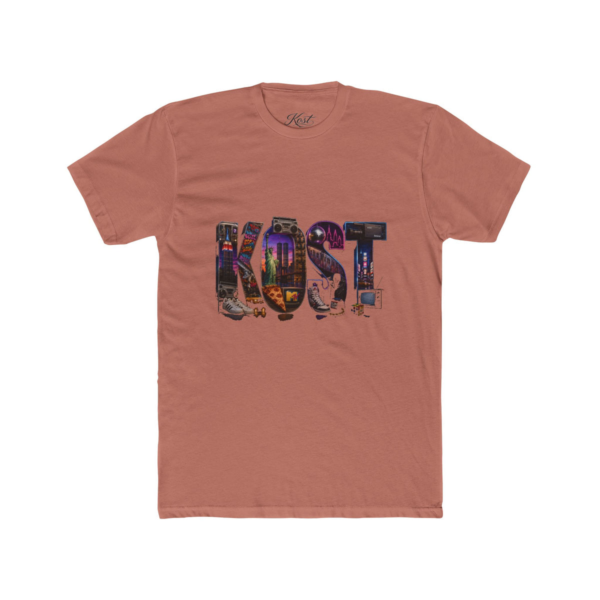 KOST Cityscape Graphic Tee — Urban Night Skyline T-Shirt