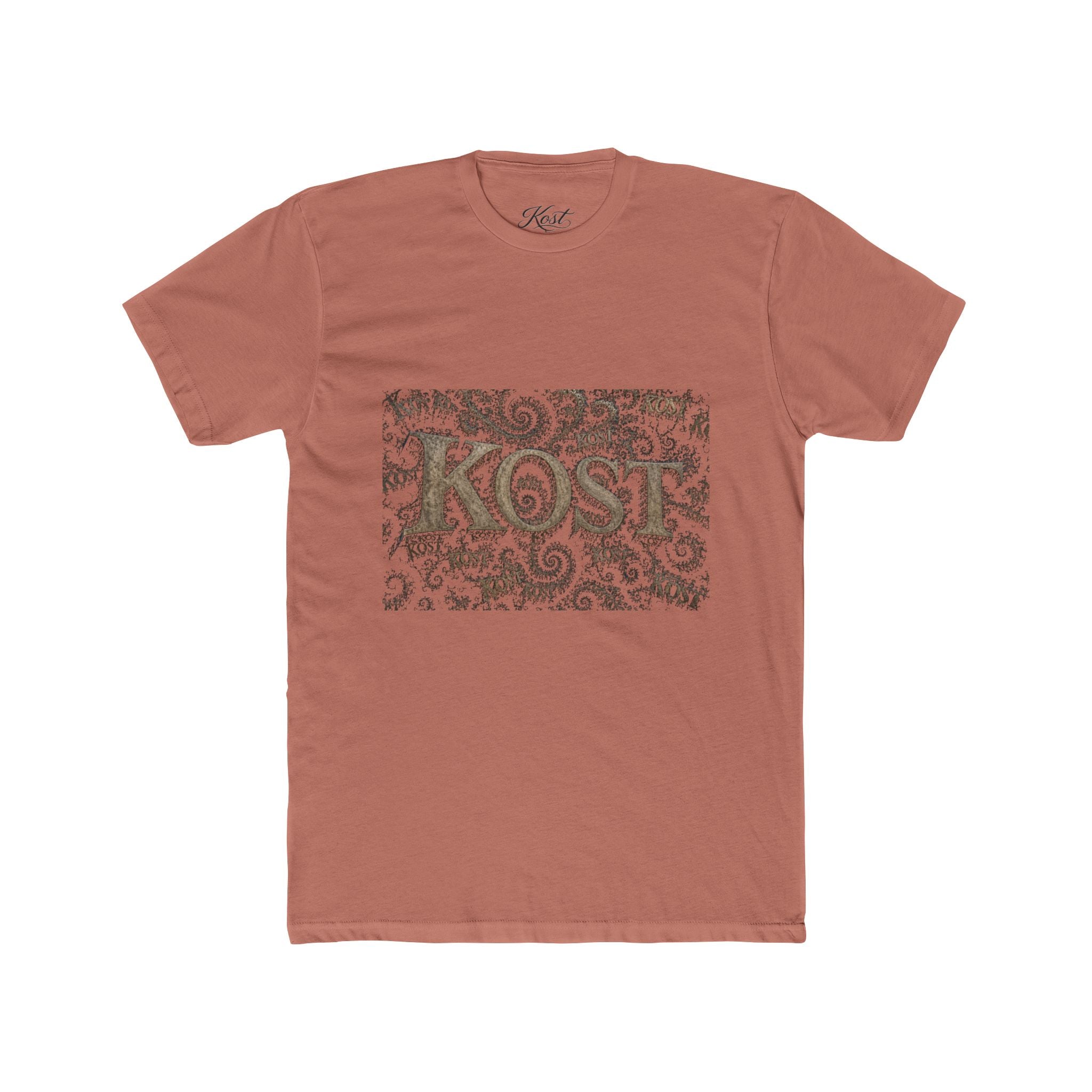 Kost Paisley Logo Tee — Vintage-Inspired Graphic T-Shirt