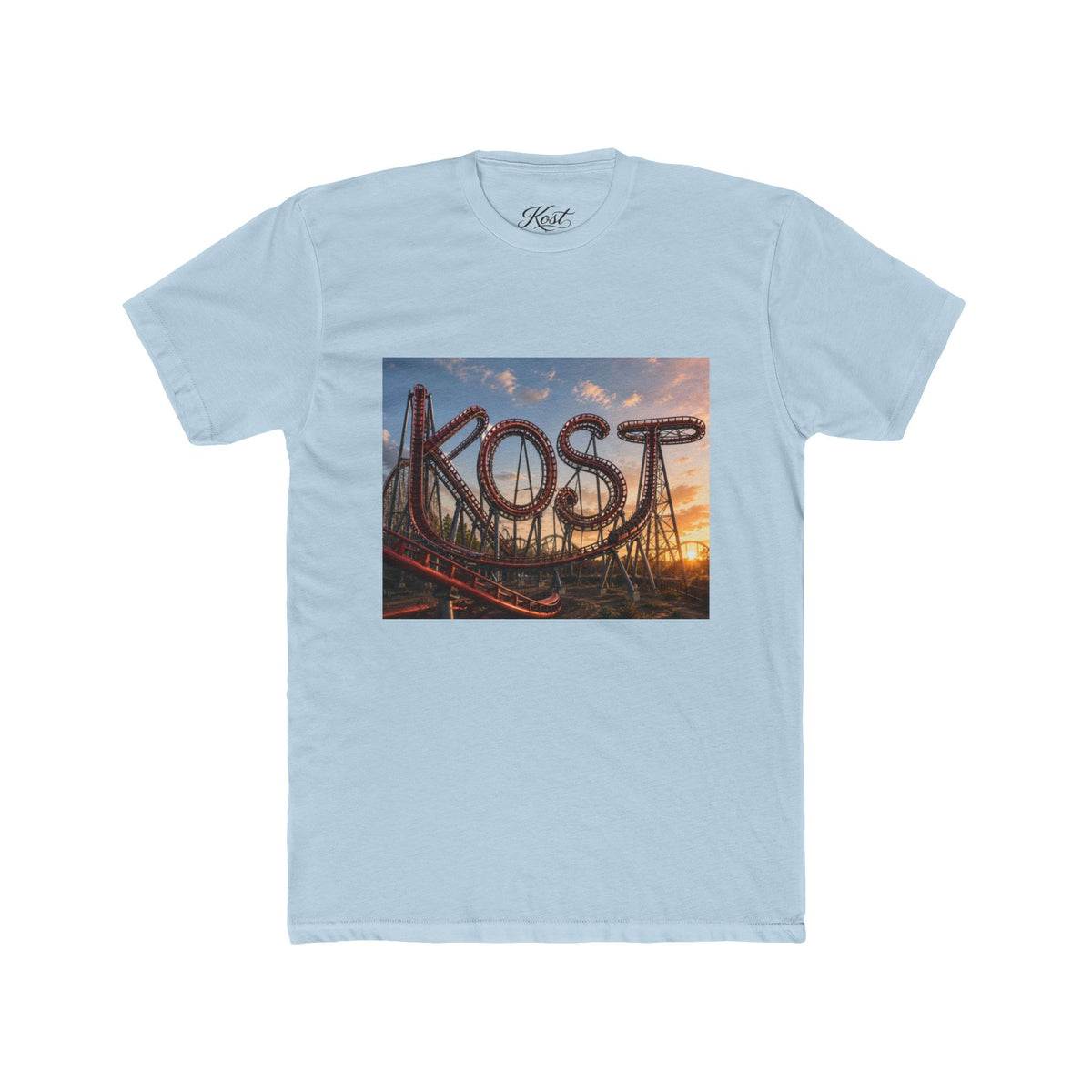 KOST Roller Coaster Graphic Tee — Sunset Amusement Park T-Shirt