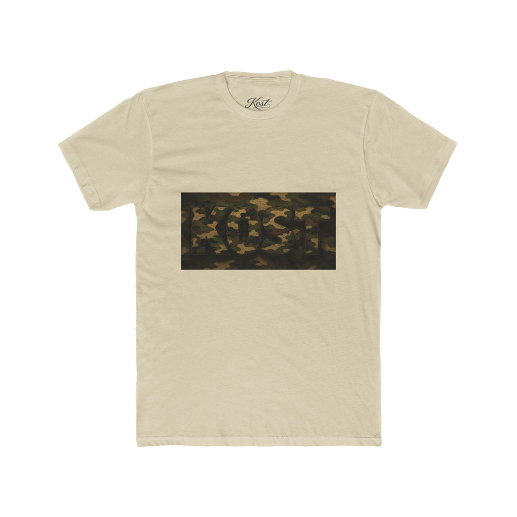 Abstract Camouflage Graphic T-Shirt