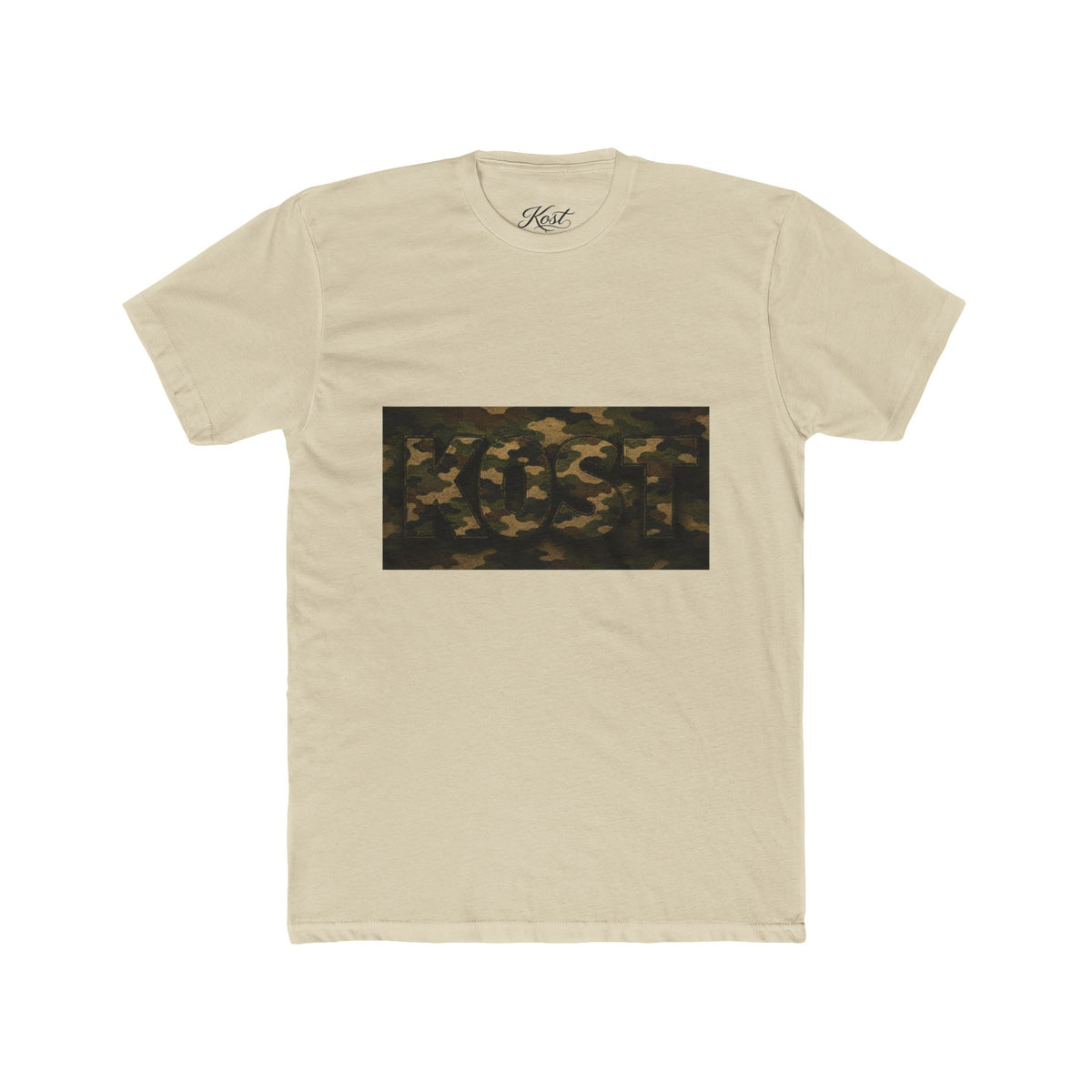 Abstract Camouflage Graphic T-Shirt