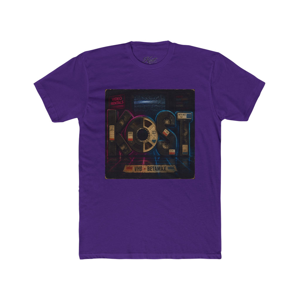 Vintage Retro Music Cassette Crew T-Shirt