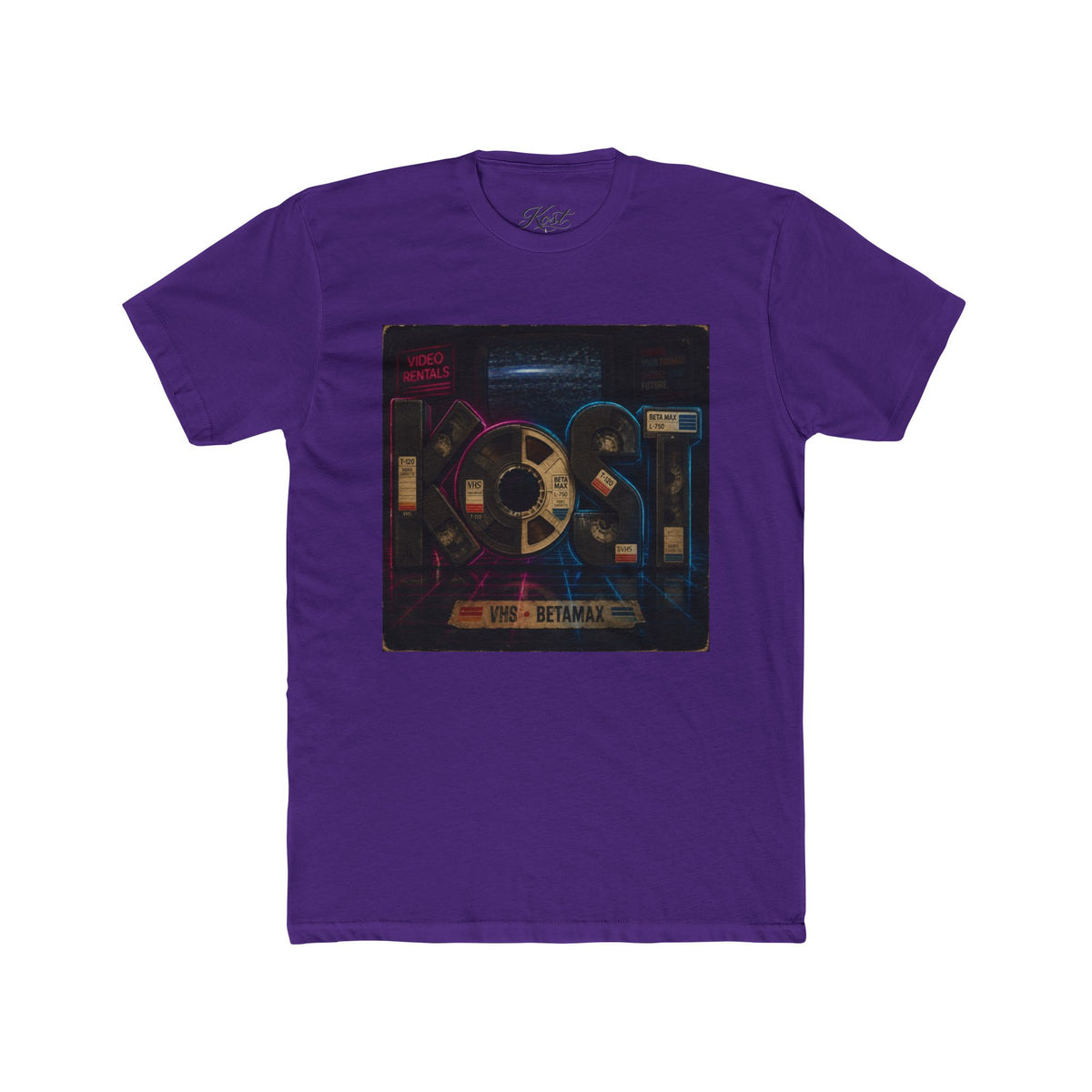 Vintage Retro Music Cassette Crew T-Shirt