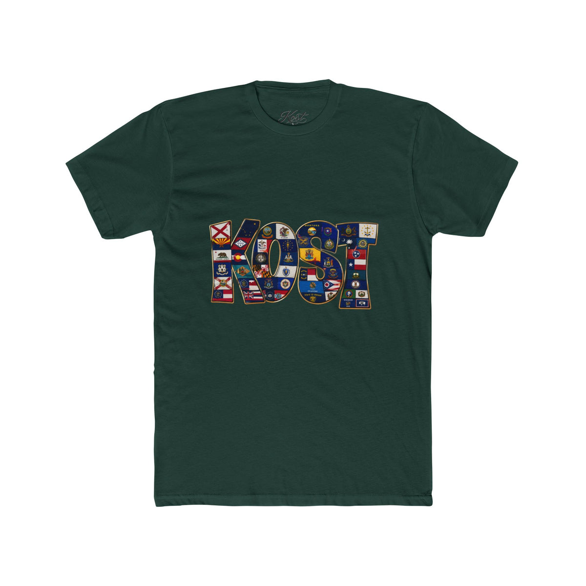Lost Graphic T-Shirt — Retro Collage "LOST" Logo Tee
