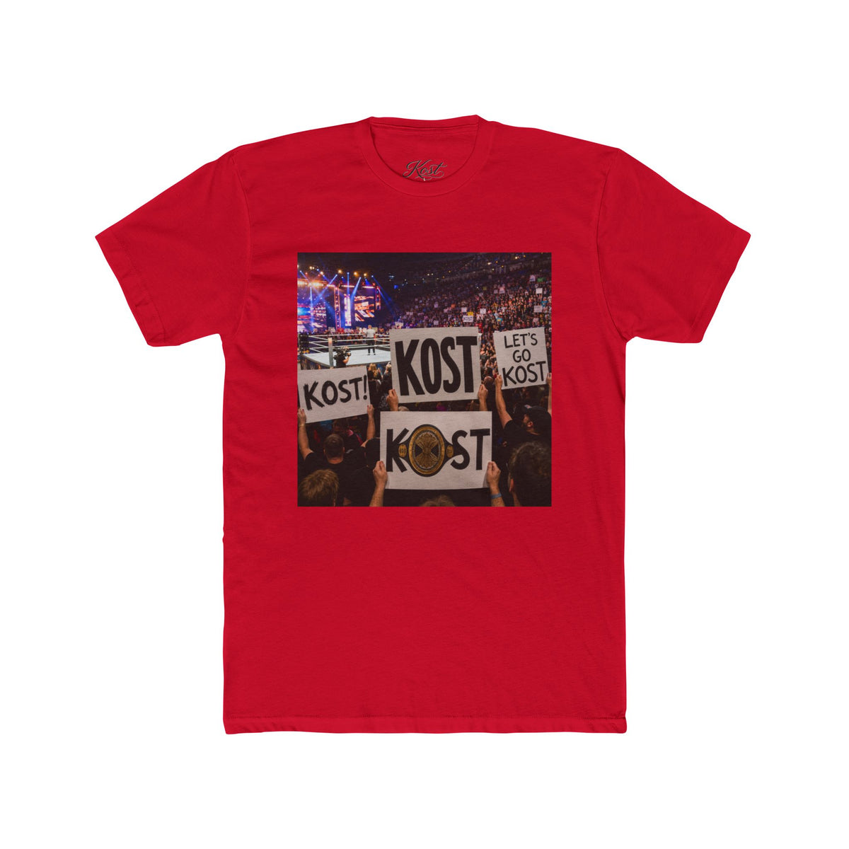 KOST Concert Crowd Graphic Tee — "KOST" Fan Shirt