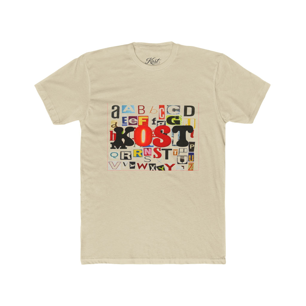Alphabet Typography Ghost Tee