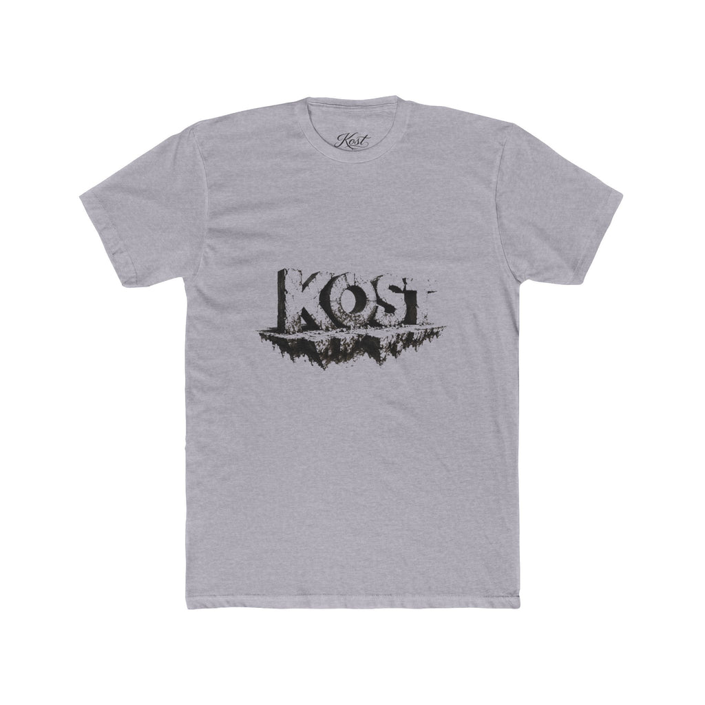 Kost Logo Tee — Grunge Black Graphic Cotton T-Shirt