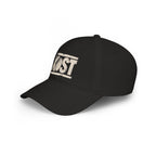 KOST Vintage Logo Baseball Cap — Distressed Red Low Profile Hat