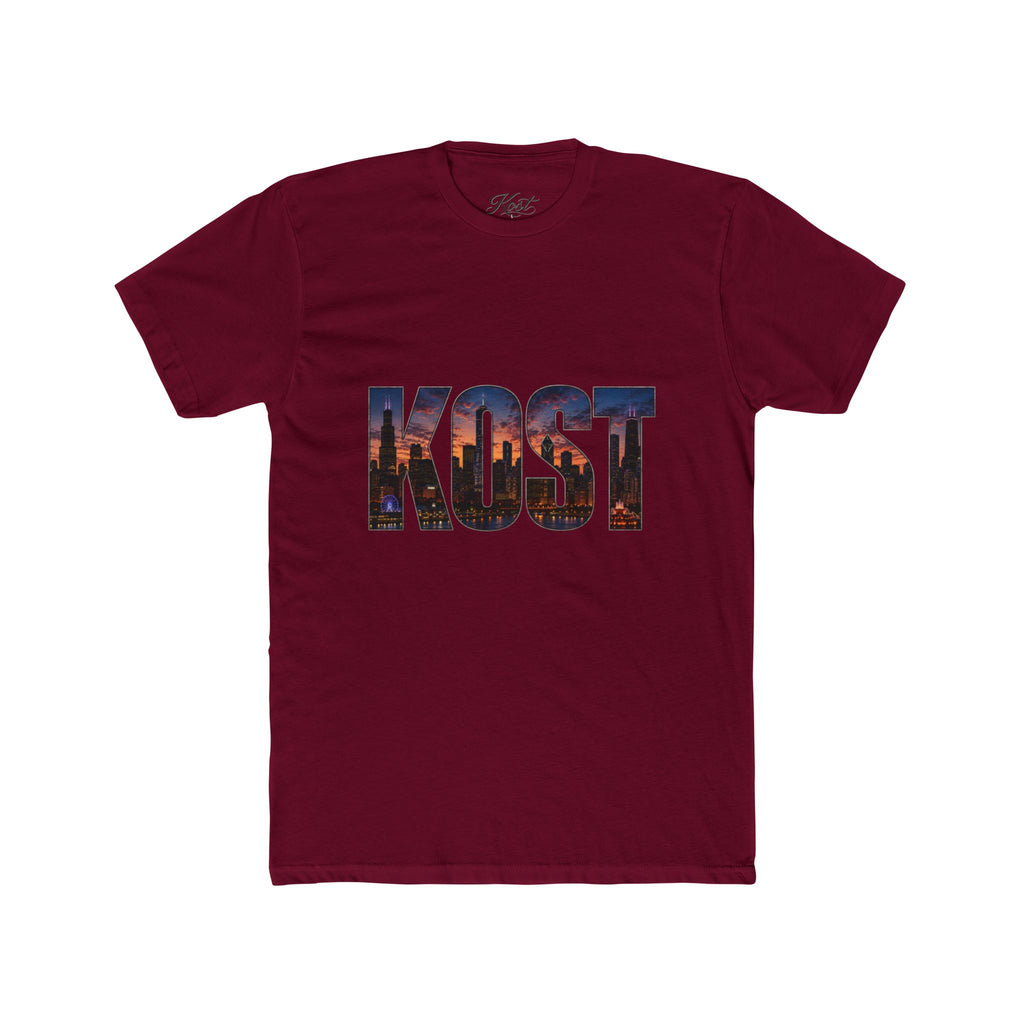 KOST City Skyline Tee — Urban Nightscape Graphic T-Shirt