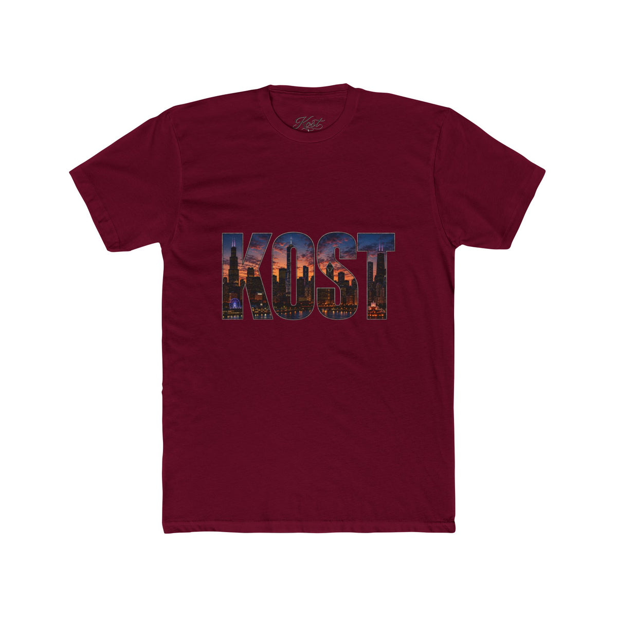 KOST City Skyline Tee — Urban Nightscape Graphic T-Shirt