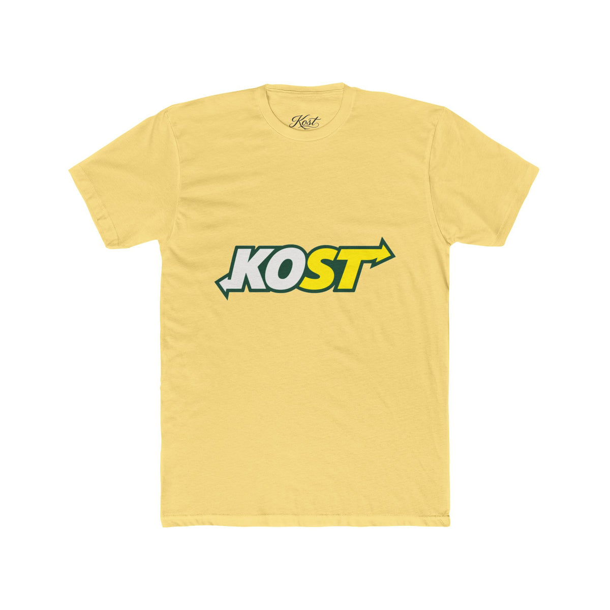 KOST Arrow Logo Tee — Retro Sports-Style Graphic T-Shirt