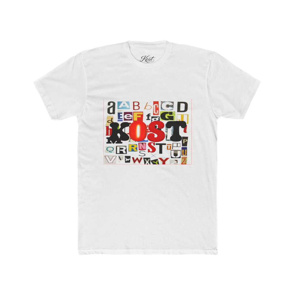 Alphabet Typography Ghost Tee