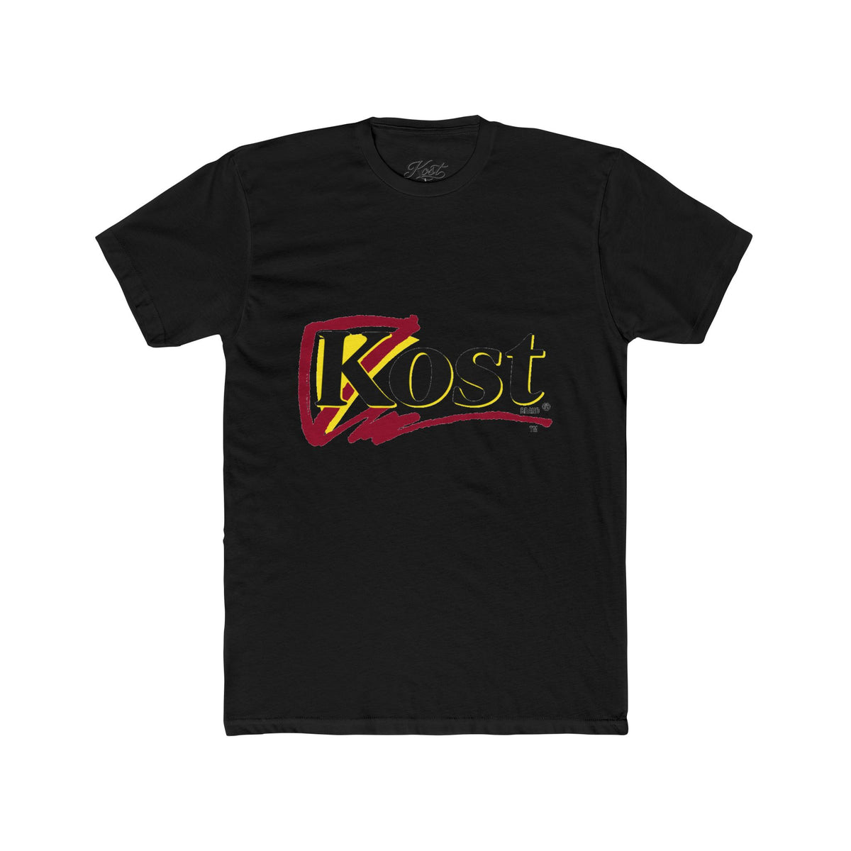 Kost Logo Graphic Tee - Vintage Script Logo T-Shirt