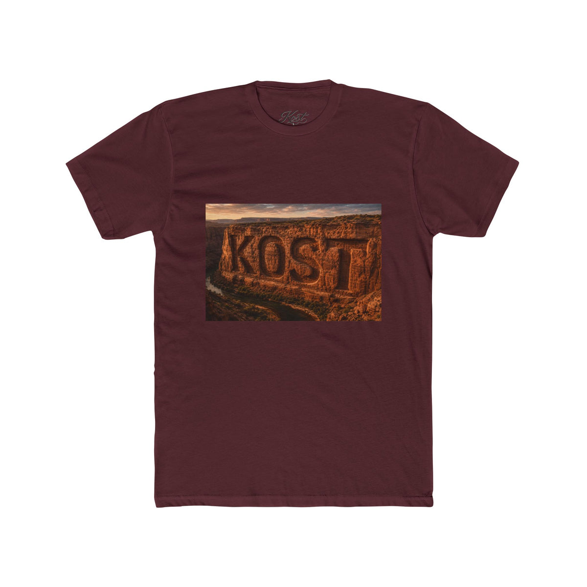 KOST Canyon Graphic Tee — Vintage Desert Landscape T-Shirt