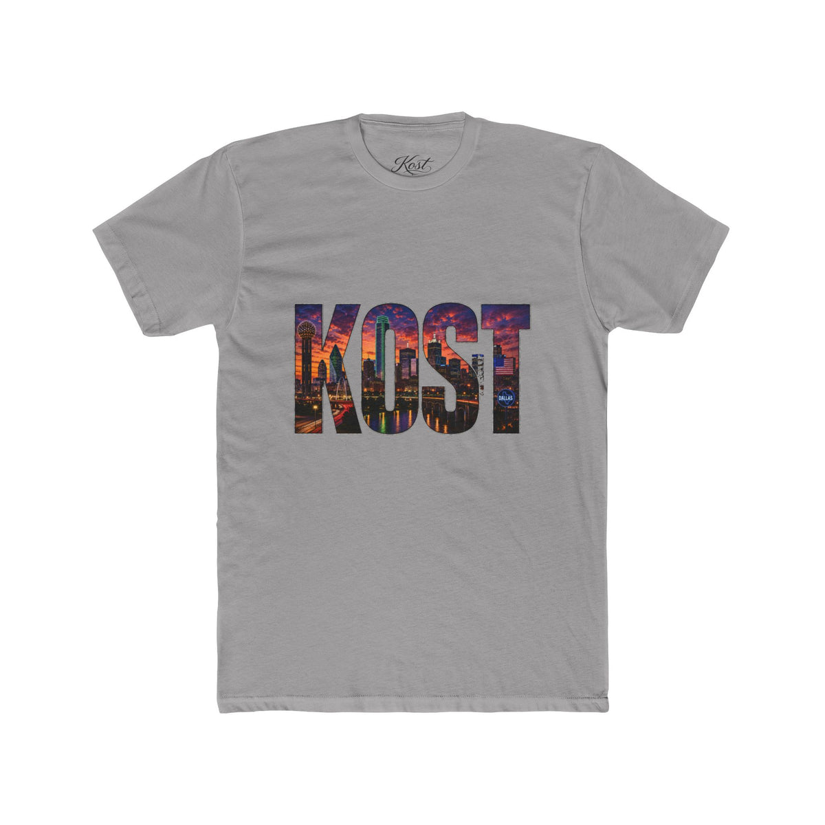 KOST Cityscape Graphic Tee — Urban Skyline Lettered T-Shirt