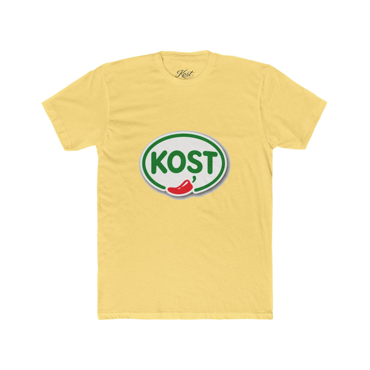 KOST Logo Tee — Retro Chili Pepper Graphic T-Shirt