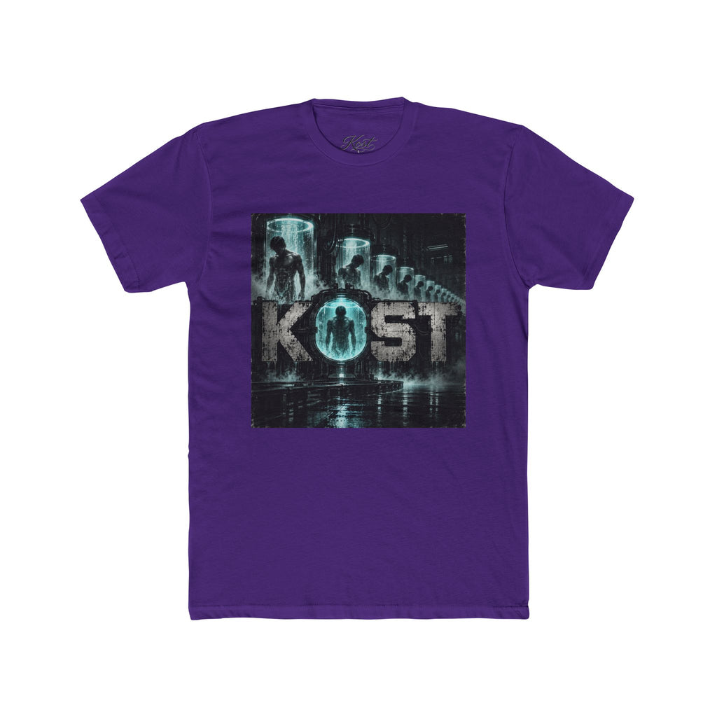 KOST Cyberpunk Tee — Futuristic Cityscape Graphic T-Shirt