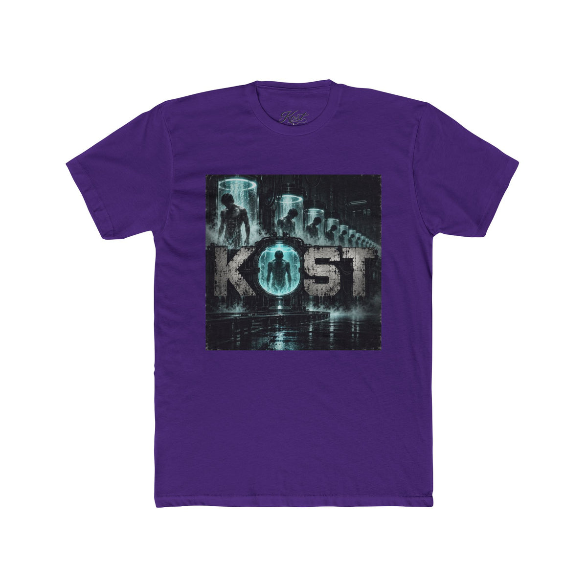 KOST Cyberpunk Tee — Futuristic Cityscape Graphic T-Shirt