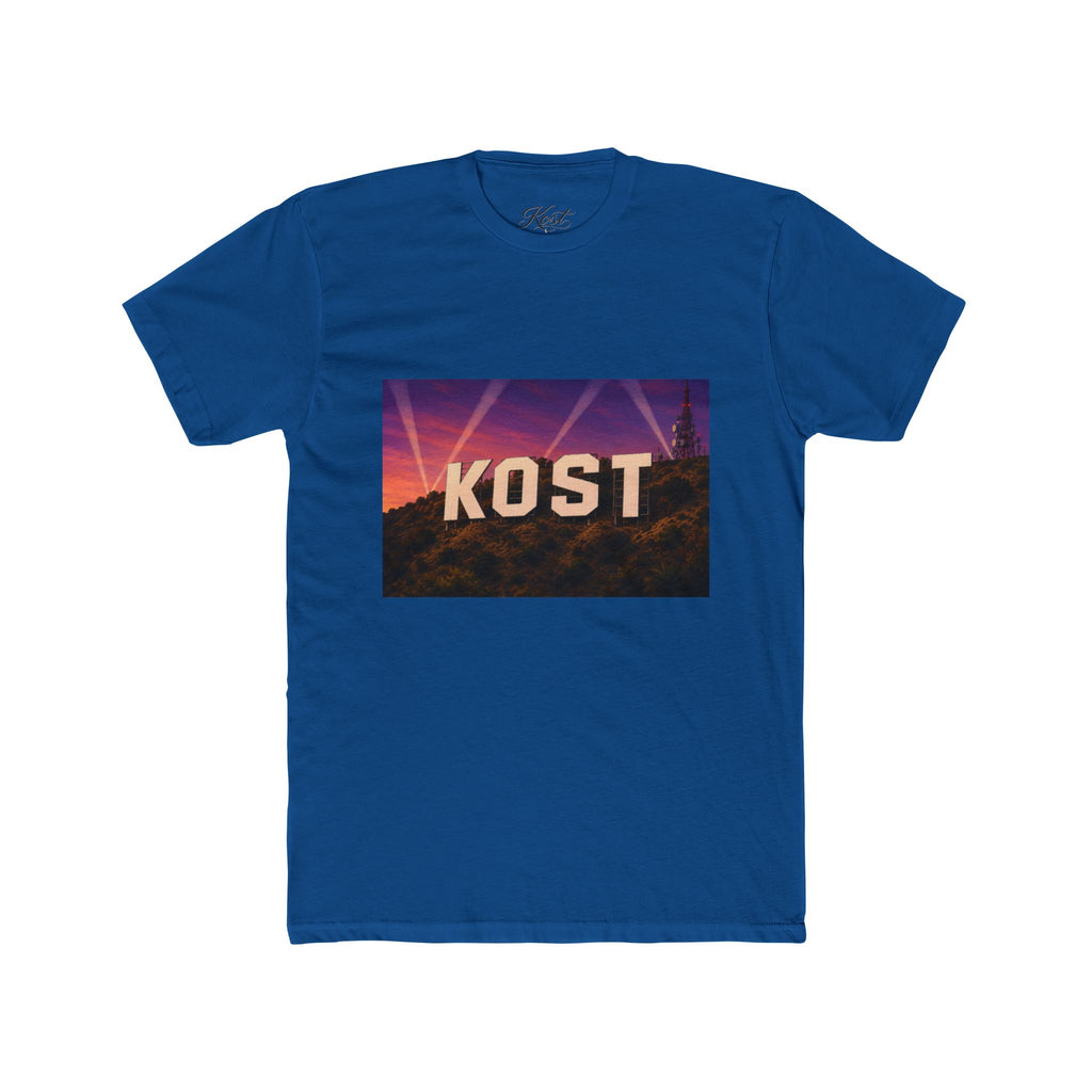 KOST Hollywood Sign Tee — Retro Sunset Graphic T-Shirt