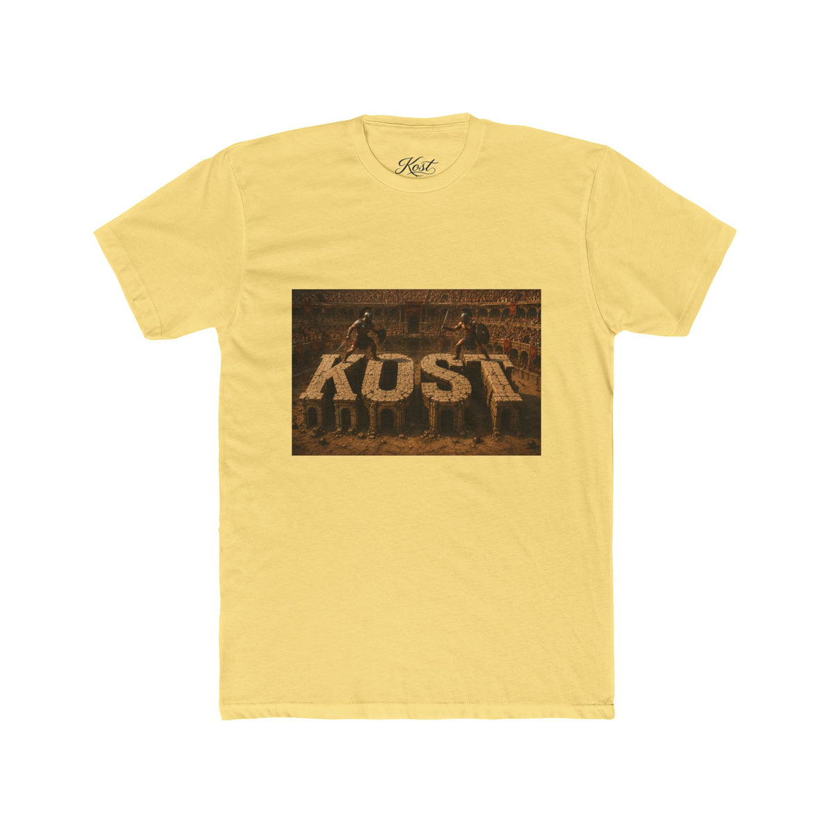 Rusty Caravan Tee — Vintage Desert 'KUST' Graphic T-Shirt