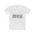 KOST Glitch Graphic Tee — Retro Vaporwave Logo T-Shirt