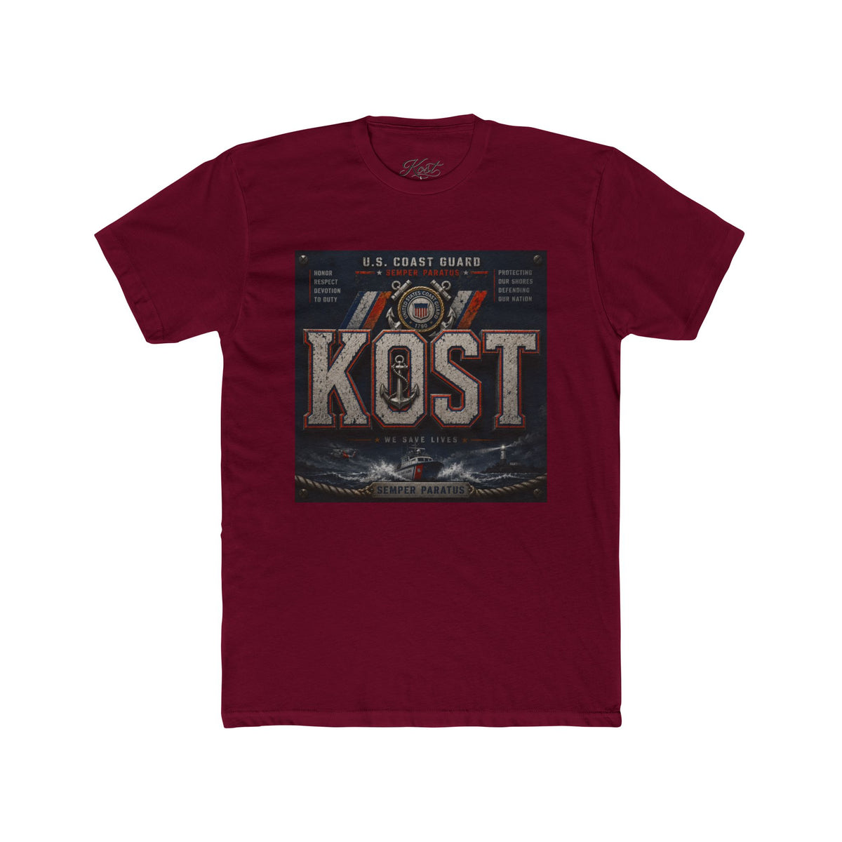 KOST Coast Guard Vintage Crew Tee