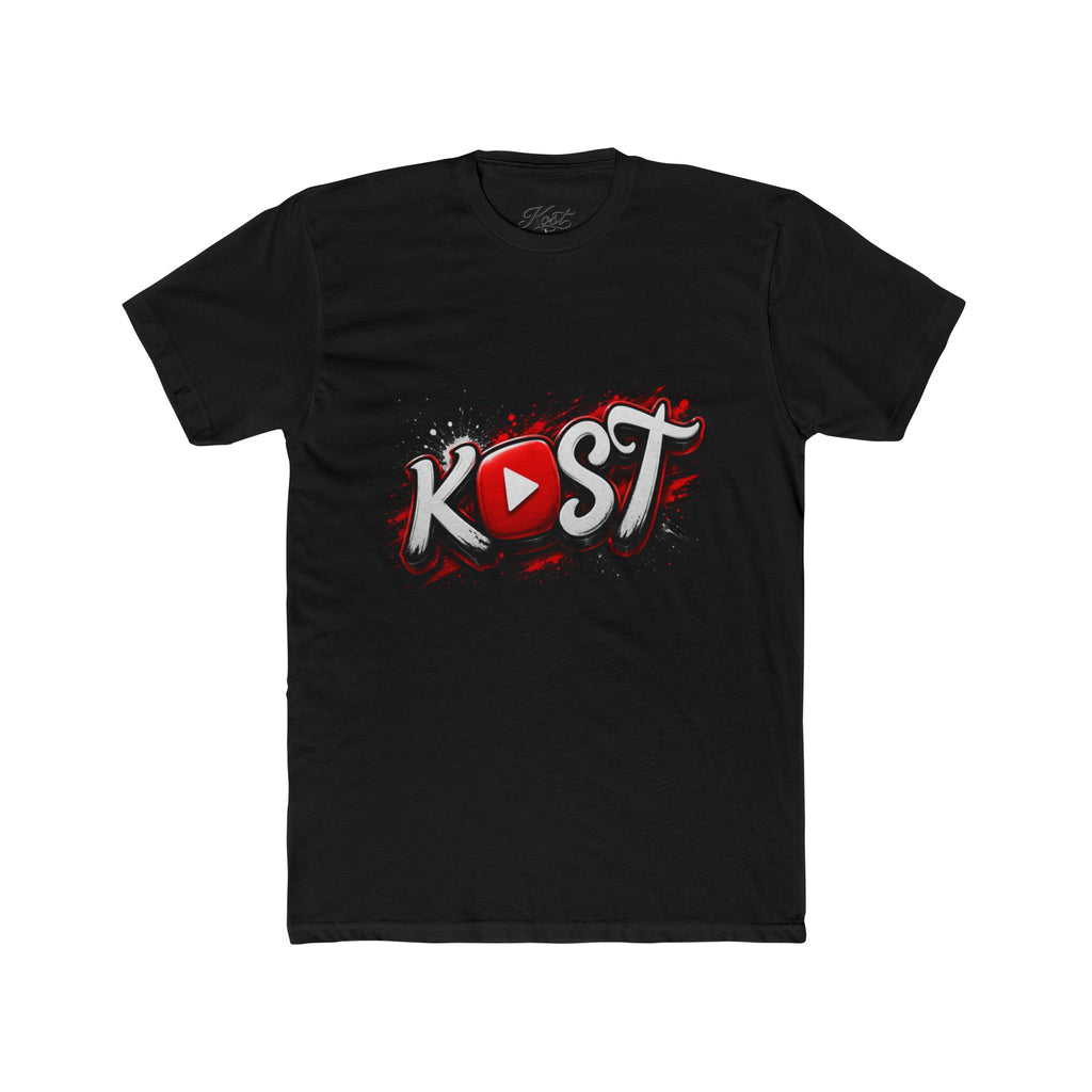 YouTuber 'Kost' Logo Tee — Graphic Streetwear Crewneck
