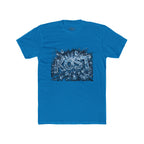 KOST Abstract Blue Graphic Cotton Crew Tee