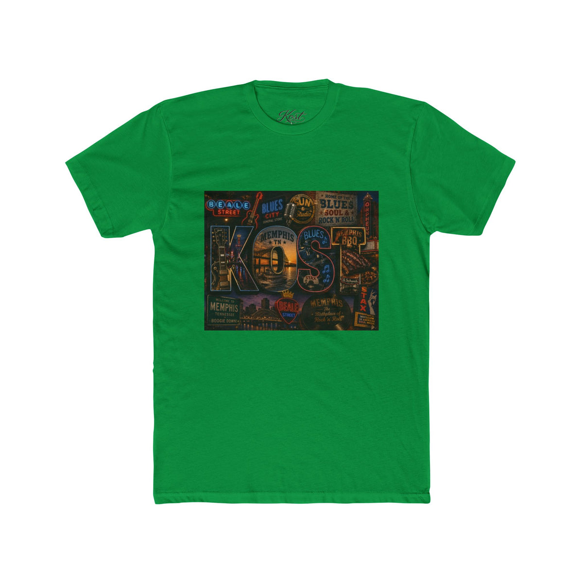 Neon Arcade Collage Graphic Tee