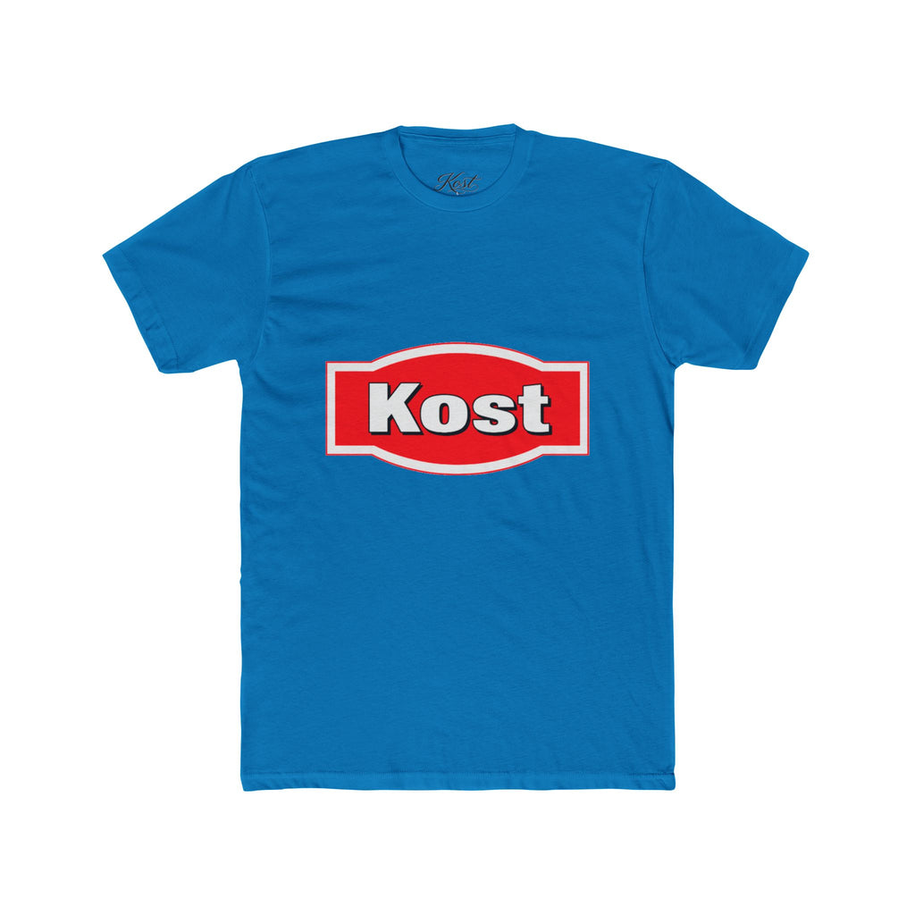 Kost Logo Crew Tee — Retro Red Badge Graphic T‑Shirt