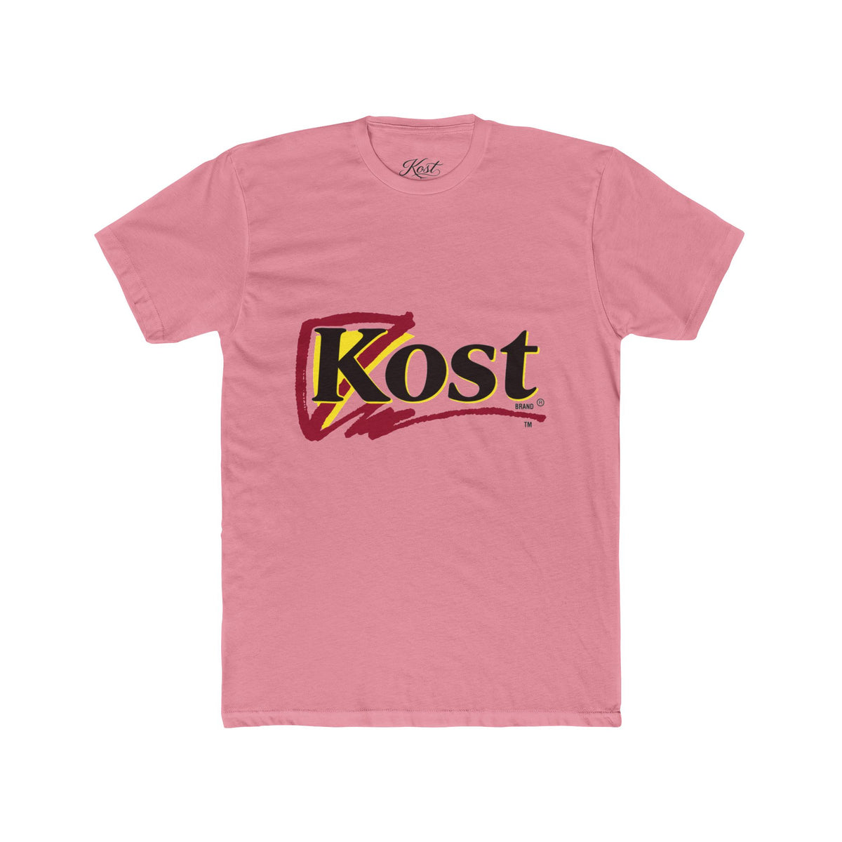 Kost Logo Graphic Tee - Vintage Script Logo T-Shirt