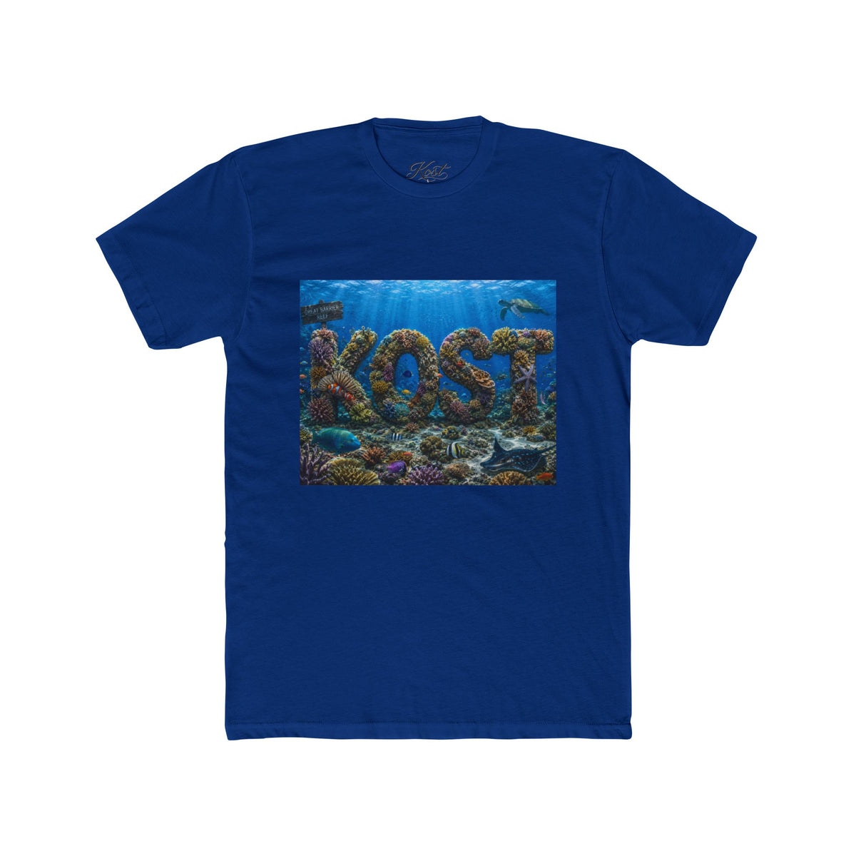 KOST Coral Reef T‑Shirt — Ocean Marine Life Graphic Tee