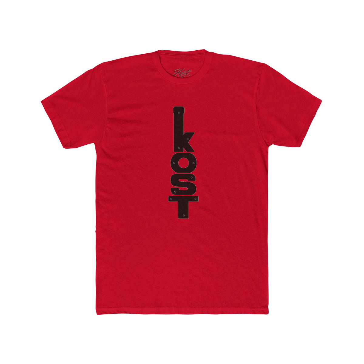 KOST Minimalist Typography Cotton Crew Tee
