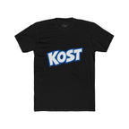 KOST Retro Logo T‑Shirt — Bold Blue Graphic Crew Tee