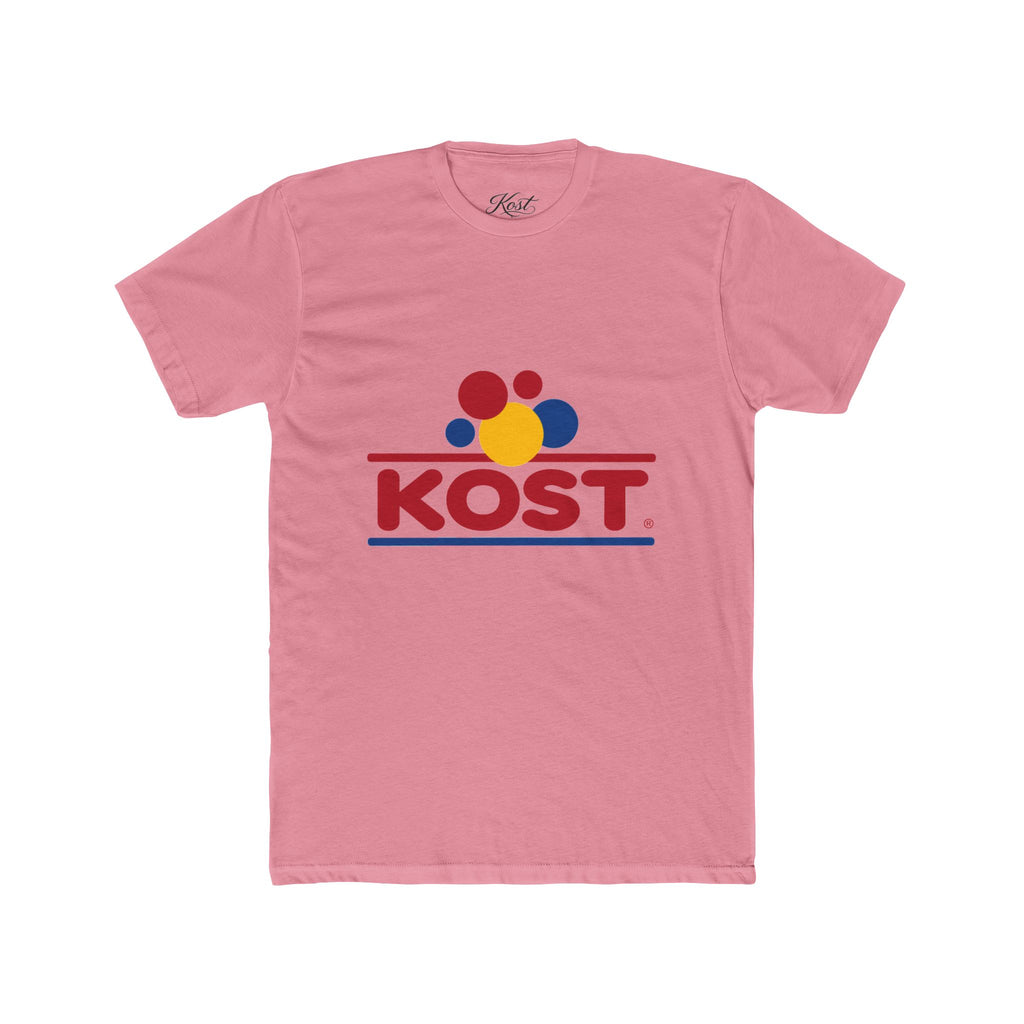 KOST Colorful Logo Cotton Crew T-Shirt