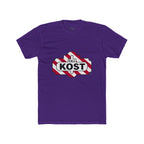 KOST Logo Tee — Retro Candy-Stripe Graphic T-Shirt