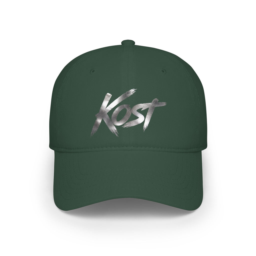 Kest Script Logo Baseball Cap — Red Low-Profile Hat