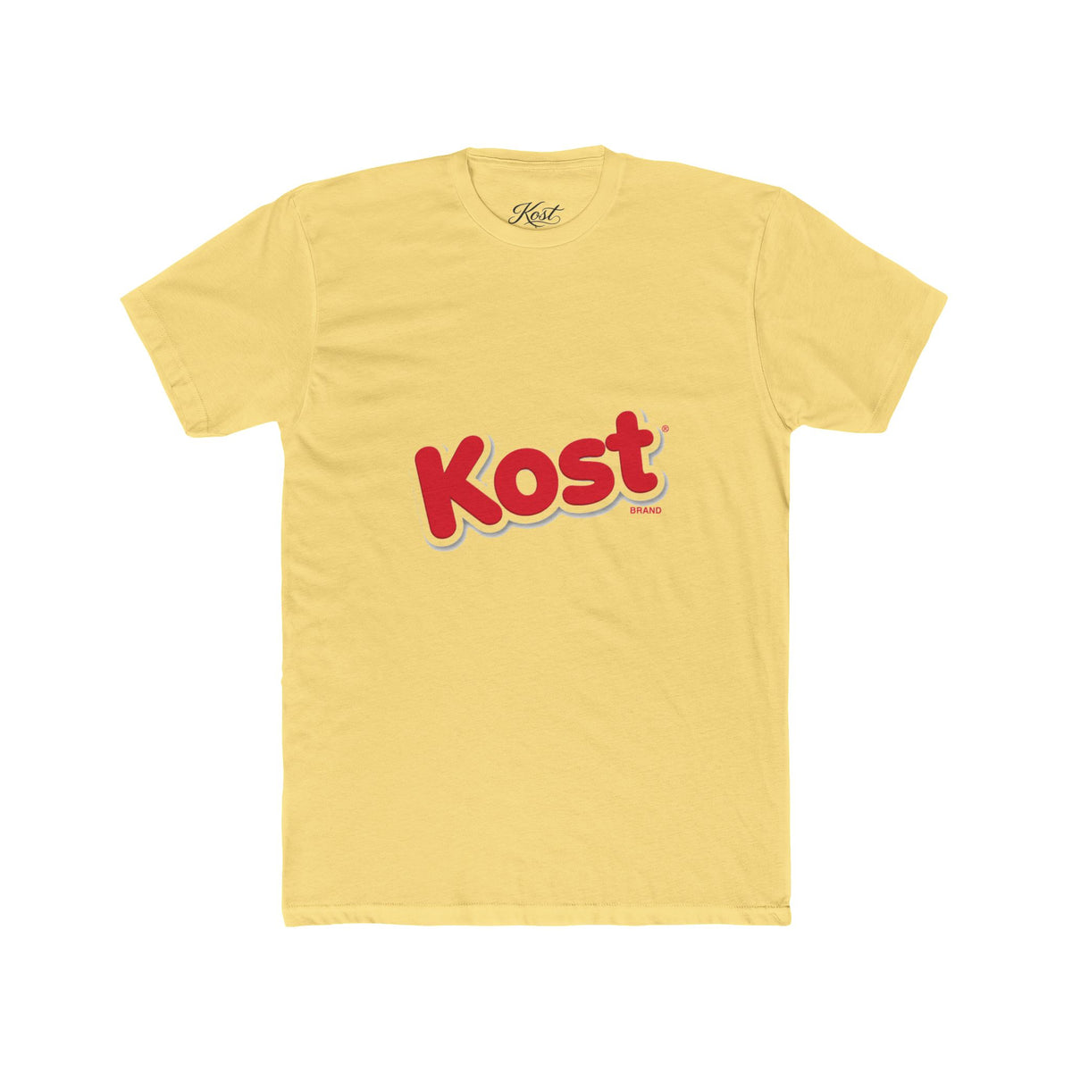 Kost Logo Tee — Retro Red Graphic T-Shirt