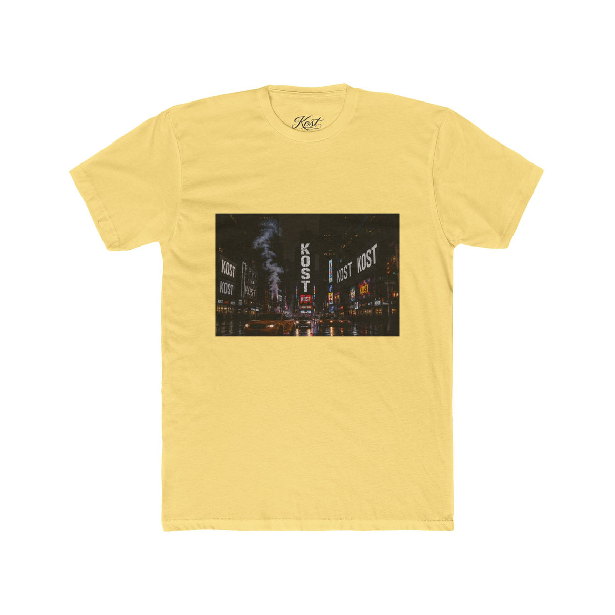 City Nightscape Tee — 'Lost' Neon Street Photography Shirt