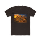 Pyramids Sunset Tee — 'KOST' Desert Graphic T-Shirt